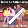 Taller de Astronomía del Colegio José Martí