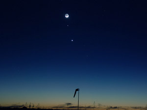 La Luna, Mercurio y Venus :: Sur Astronmico