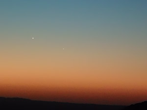Mercurio, Venus y Jpiter