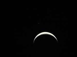 Luna y Antares :: Sur Astronmico