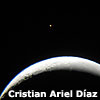 La Luna y Antares