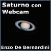 Saturno con Webcam