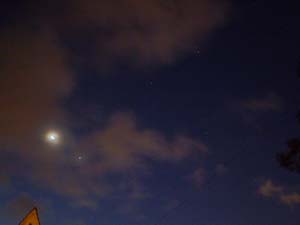 Venus, Marte y Saturno