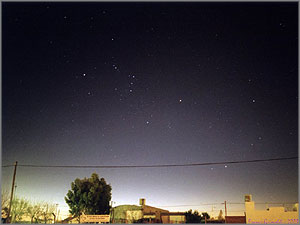 Puesta de Orion (f=28mm, F/3.5)