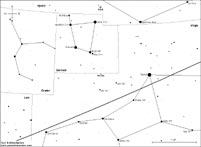 M104 - Carta buscadora -- Sur Astron&oacute;mico
