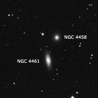 NGC 4458 y NGC 4461