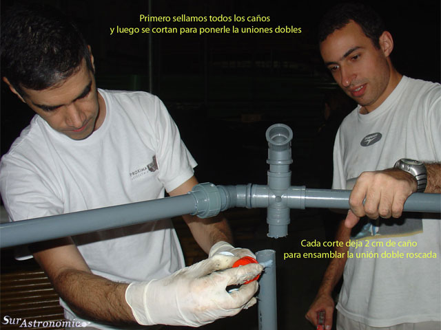 Domo Astron�mico Port�til - Construcci�n
