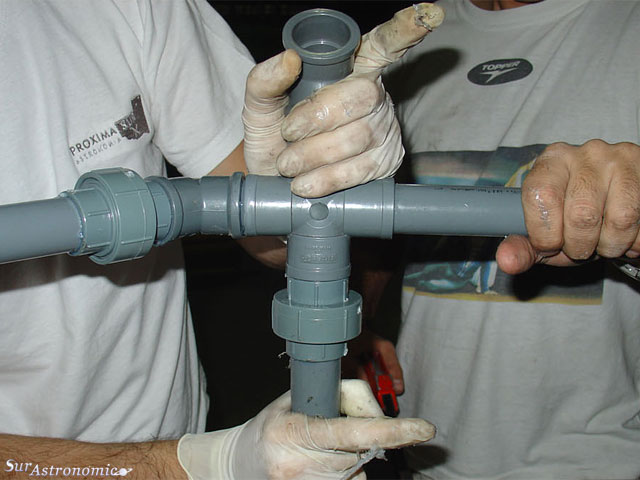 Domo Astron�mico Port�til - Construcci�n