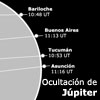 La Luna oculta a Júpiter