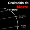 Ocultación diurna de Marte