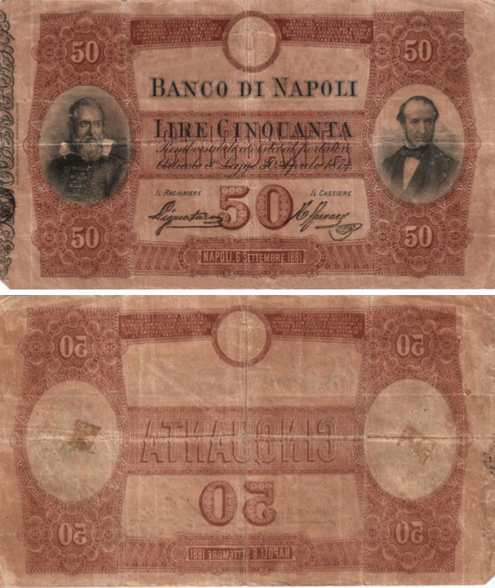 Billete Galileo