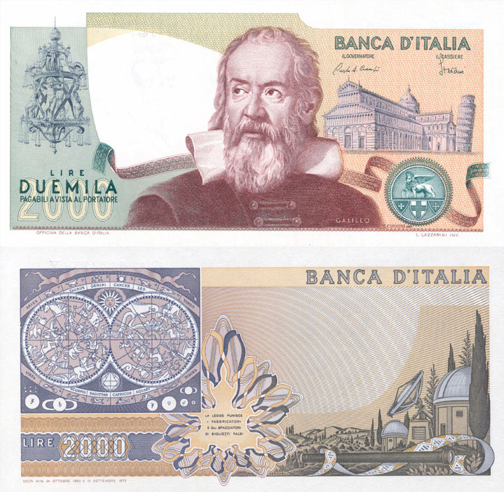 Billete Galileo