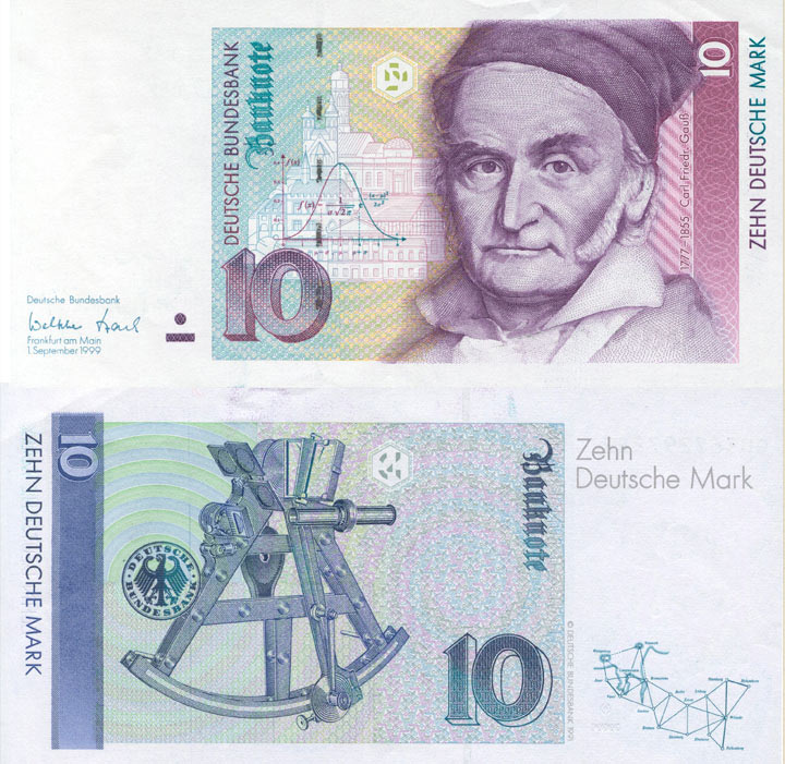 Billete Gauss