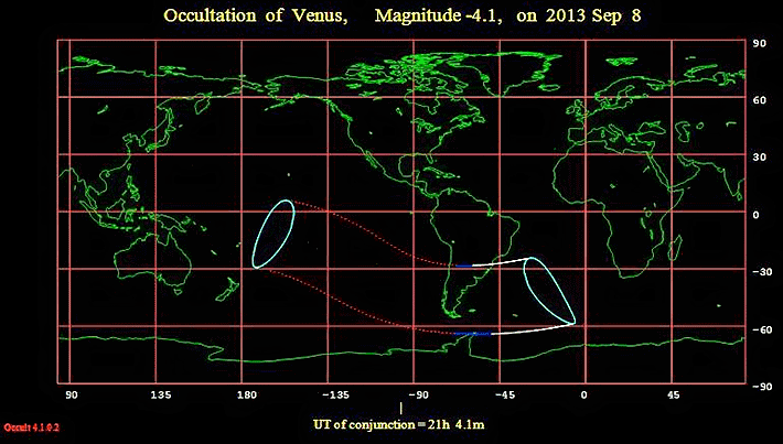 Ocultación de Venus