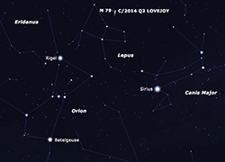 El cometa Q2 LOVEJOY