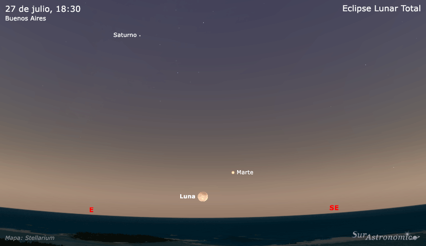 Eclipse Luna Total Julio 2018