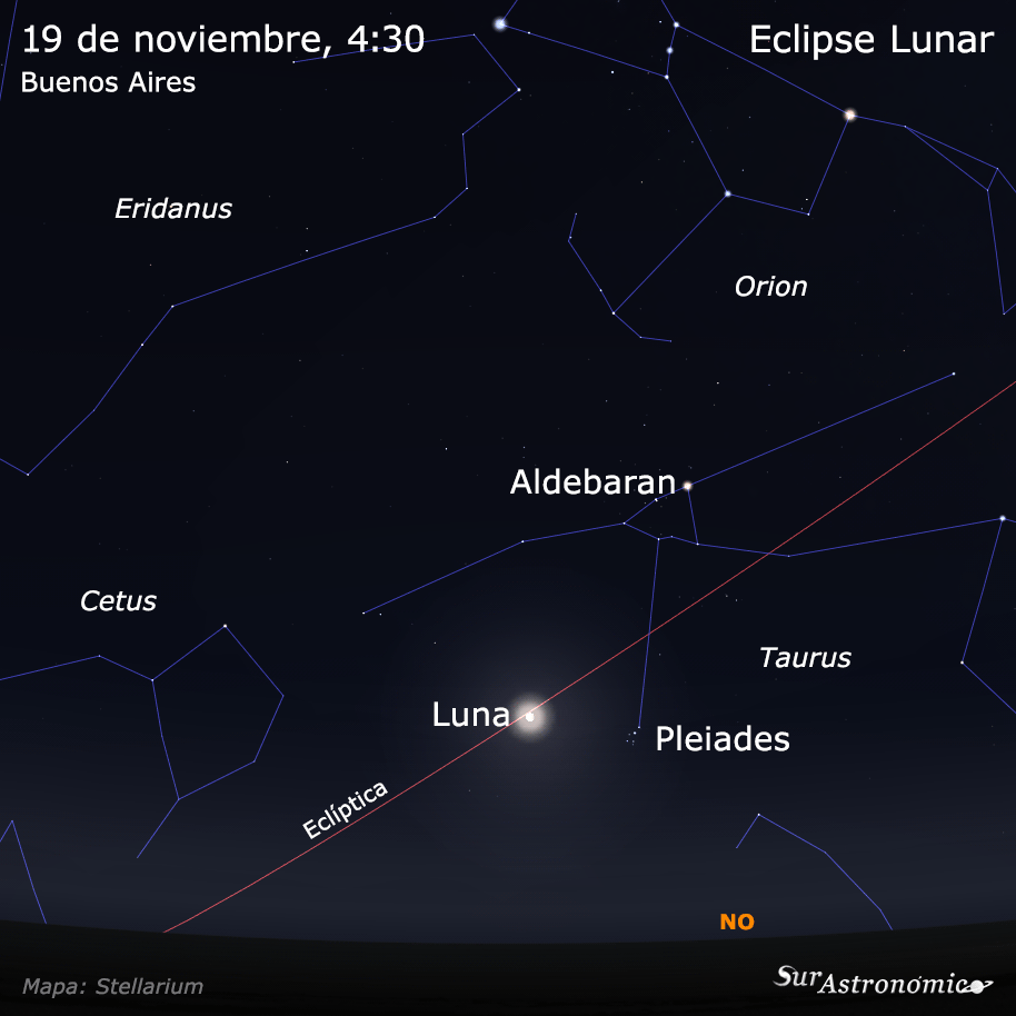 Eclipse Lunar Noviembre 2021