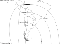 Eclipse Solar Parcial :: Sur Astron�mico