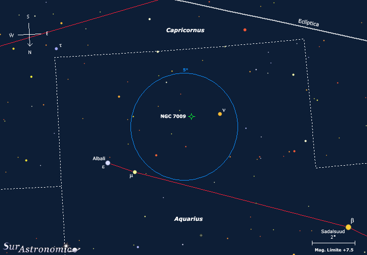 NGC 7009 - Nebulosa Saturno