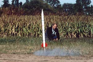 Lanzamiento del segundo cohete :: Sur Astronmico
